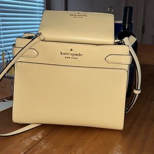 Kate Spade Purse + Wallet, Pale Yellow